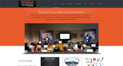 Desktop Screenshot of beyondthechalk.net